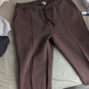 Men's Casual Brown Joggers